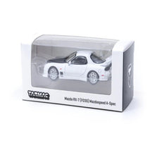 Load image into Gallery viewer, Tarmac Works 1:64 Mazda RX-7 (FD3S) Mazdaspeed A-Spec Chaste White
