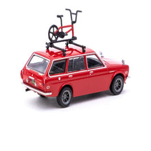 Load image into Gallery viewer, Tarmac Works 1:64 Datsun Bluebird 510 Wagon Red T64G-026-RE - 720285
