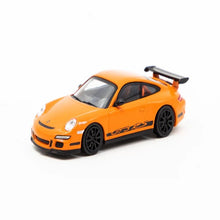 Load image into Gallery viewer, Minichamps x Tarmac Works 1:64 Porsche 911 GT3 RS 2006 Orange

