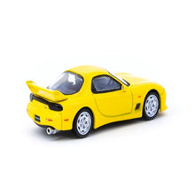 Load image into Gallery viewer, Tarmac Works 1:64 Mazda RX-7 (FD3S) Mazdaspeed A-Spec Competition Yellow Mica
