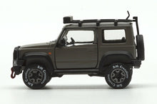 Load image into Gallery viewer, BM Creations Junior 1:64 Suzuki Jimny (JB74) with Accessory Pack Matte Green
