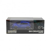 Load image into Gallery viewer, BM Creations Junior 1:64 Subaru 2009 Impreza WRX Blue
