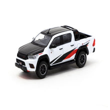 Load image into Gallery viewer, Tarmac Works 1:64 Toyota Hilux White
