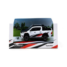 Load image into Gallery viewer, Tarmac Works 1:64 Toyota Hilux White

