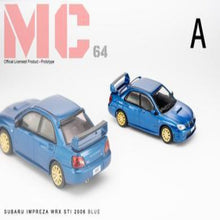 Load image into Gallery viewer, MC64 1:64 Subaru Impreza WRX STI 2006 (Blue)
