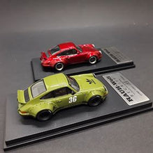 Load image into Gallery viewer, Modelcollect 1:64 RWB 930 Ducktail Wing Red/Green /1500
