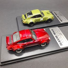 Load image into Gallery viewer, Modelcollect 1:64 RWB 930 Ducktail Wing Red/Green /1500
