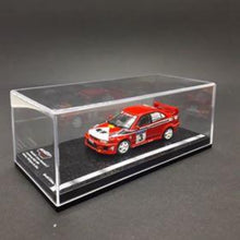 Load image into Gallery viewer, Tarmac Works 1:64 Mitsubishi Lancer Evolution V Luxembourg Rally 1999 Madeira / Rodrigues de Silva Special Edition #3
