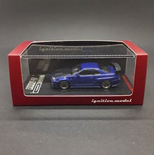 Load image into Gallery viewer, Ignition Model 1:64 IG1869 Nismo R34 GT-R Z-tune Blue Metallic
