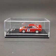 Load image into Gallery viewer, Tarmac Works 1:64 Mitsubishi Lancer Evolution V Luxembourg Rally 1999 Madeira / Rodrigues de Silva Special Edition #3
