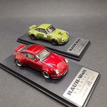 Load image into Gallery viewer, Modelcollect 1:64 RWB 930 Ducktail Wing Red/Green /1500
