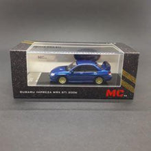 Load image into Gallery viewer, MC64 1:64 Subaru Impreza WRX STI 2006 (Blue)
