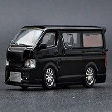 Load image into Gallery viewer, BM Creations Junior 1:64 Toyota 2015 Hiace KDH200V Black LHD
