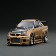 Load image into Gallery viewer, Ignition Model 1:43 IG1482 TOP SECRET GT-R (BNR34) Gold
