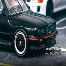 Load image into Gallery viewer, Tarmac Works 1:64 BBS LM Forged Matt Black Polish
