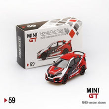 Load image into Gallery viewer, Mini GT 1:64 Honda Civic Type R 2018 Indonesia Motor Show #59
