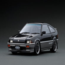 Load image into Gallery viewer, Ignition Model 1:18 IG1626 Honda BALLADE SPORTS CR-X Si (E-AS) Black/Silver

