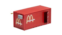 Load image into Gallery viewer, You&amp;Car 1/64 ABS Container House McDonald's Red

