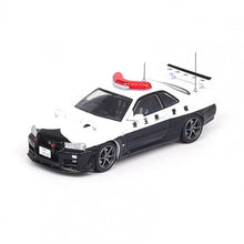 Load image into Gallery viewer, iNNO64 1:64 Nissan Skyline GT-R R34 Saitama-Kenkei Japanese Police Car
