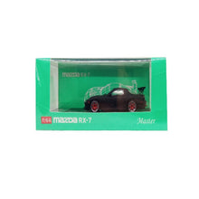Load image into Gallery viewer, Master 1/64 Mazda RX-7 (FD3S) Matte Black

