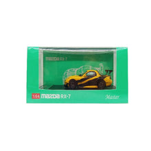 Load image into Gallery viewer, Master 1/64 Mazda RX-7 Amemiya Yellow
