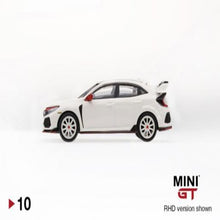 Load image into Gallery viewer, Mini GT 1:64 Honda Civic Type R Championship White Modulo Edition #10
