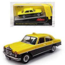 Load image into Gallery viewer, Schuco 1:64 Mercedes-Benz 200D Hong Kong Taxi (Yellow/Black)
