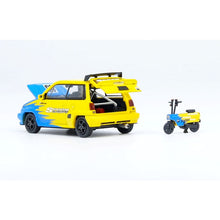 Load image into Gallery viewer, iNNO64 1:64 Honda City Turbo II "Spoon Sports" Custom Livery With Motocompo
