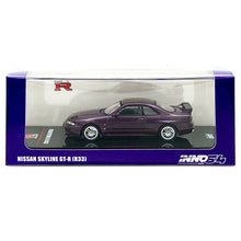 Load image into Gallery viewer, iNNO64 1/64 Nissan Skyline GT-R (R33) Midnight Purple
