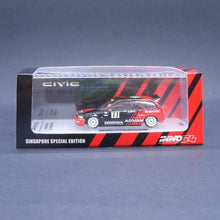 Load image into Gallery viewer, iNNO64 1:64 Honda Civic EF9 #77 Advan - Kanjo Racer Singapore Special Edition
