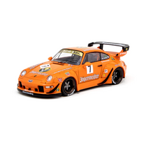 Load image into Gallery viewer, Tarmac Works 1:43 RWB 993 Jagermeister #7
