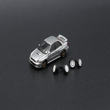 Load image into Gallery viewer, BM Creations 1/64 Subaru 2001 Impreza WRX STi (Silver) LHD 64B0081-316927
