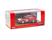 Load image into Gallery viewer, Tarmac Works 1:64 Mitsubishi Lancer Evolution VI Monte Carlo Rally 2000 #1 Winner
