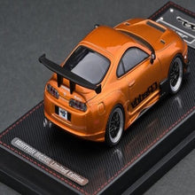 Load image into Gallery viewer, Ignition Model 1:64 IG2238 Toyota Supra (JZA80) RZ Orange Metallic GReddy Ver.
