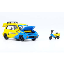 Load image into Gallery viewer, iNNO64 1:64 Honda City Turbo II "Spoon Sports" Custom Livery With Motocompo
