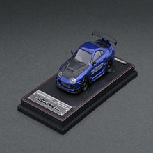 Load image into Gallery viewer, Ignition Model 1:64 IG2239 Toyota Supra (JZA80) RZ Blue Metallic GReddy Ver.
