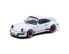 Load image into Gallery viewer, Tarmac Works 1:64 RWB 964 White with Red stripe

