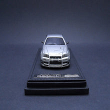 Load image into Gallery viewer, Ignition Model 1:43 IG1816 Nissan Skyline GT-R Mine's (R34) Silver
