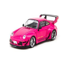 Load image into Gallery viewer, Tarmac Works 1:64 RWB 993 Yves Piaget Silver Rim
