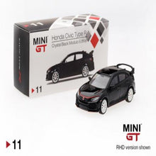 Load image into Gallery viewer, Mini GT 1:64 Honda Civic Type R Crystal Black Modulo Edition #11
