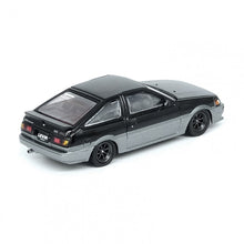 Load image into Gallery viewer, iNNO64 1/64 Toyota Corolla AE86 Levin Black/Grey
