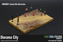 Load image into Gallery viewer, BM Creations 1/64 Country Side Diorama Mud Version
