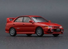 Load image into Gallery viewer, BM Creations Junior 1:64 Mitsubishi Lancer Evolution IV Red 64B0097 - 317436
