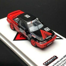 Load image into Gallery viewer, Tarmac Works 1:64 Toyota Corolla Levin AE92 JTCC 1990 Div.3 Champion
