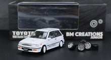 Load image into Gallery viewer, Bm Creations Junior 1/64 Toyota StarletTurbo S 1988 EP71 White (LHD)

