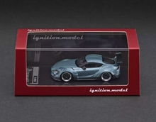 Load image into Gallery viewer, Ignition Model 1:64 IG2334 PANDEM Supra (A90) Matte Blue Gray Metallic
