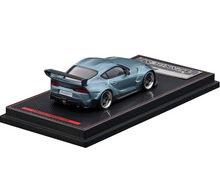 Load image into Gallery viewer, Ignition Model 1:64 IG2334 PANDEM Supra (A90) Matte Blue Gray Metallic
