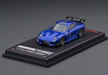 Load image into Gallery viewer, Ignition Model 1:64 IG1951 Mazda RX-7 (FD3S) RE Amemiya Blue Metallic
