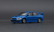 Load image into Gallery viewer, BM Creations Junior 1:64 Mitsubishi Lancer Evolution VII Blue
