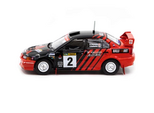 Load image into Gallery viewer, Tarmac Works 1/64 Mitsubishi Lancer Evo VI Winner Rally of Canberra 1999 Y.Kataoka/S.Hayashi
